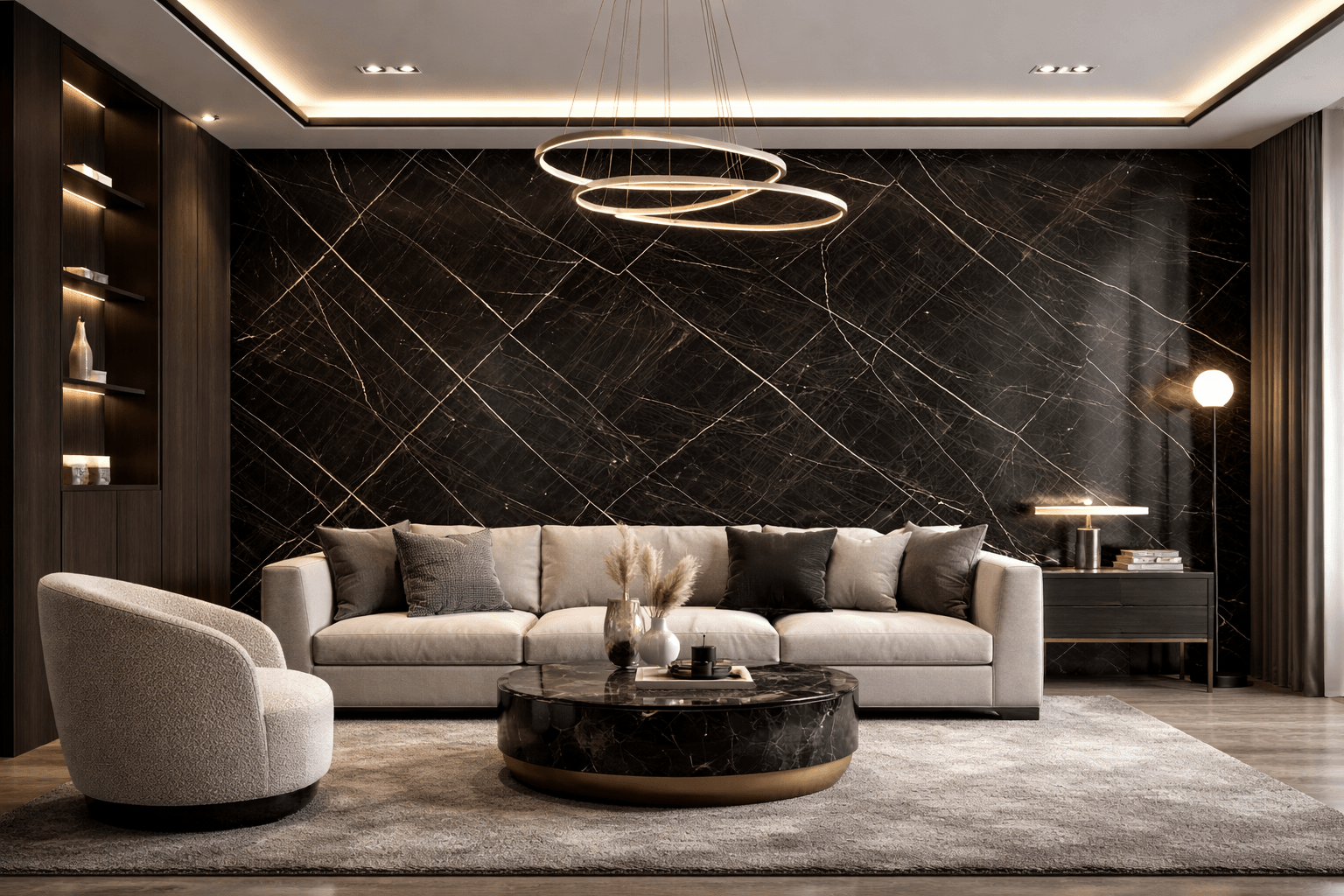 Calacatta Black — vista 2