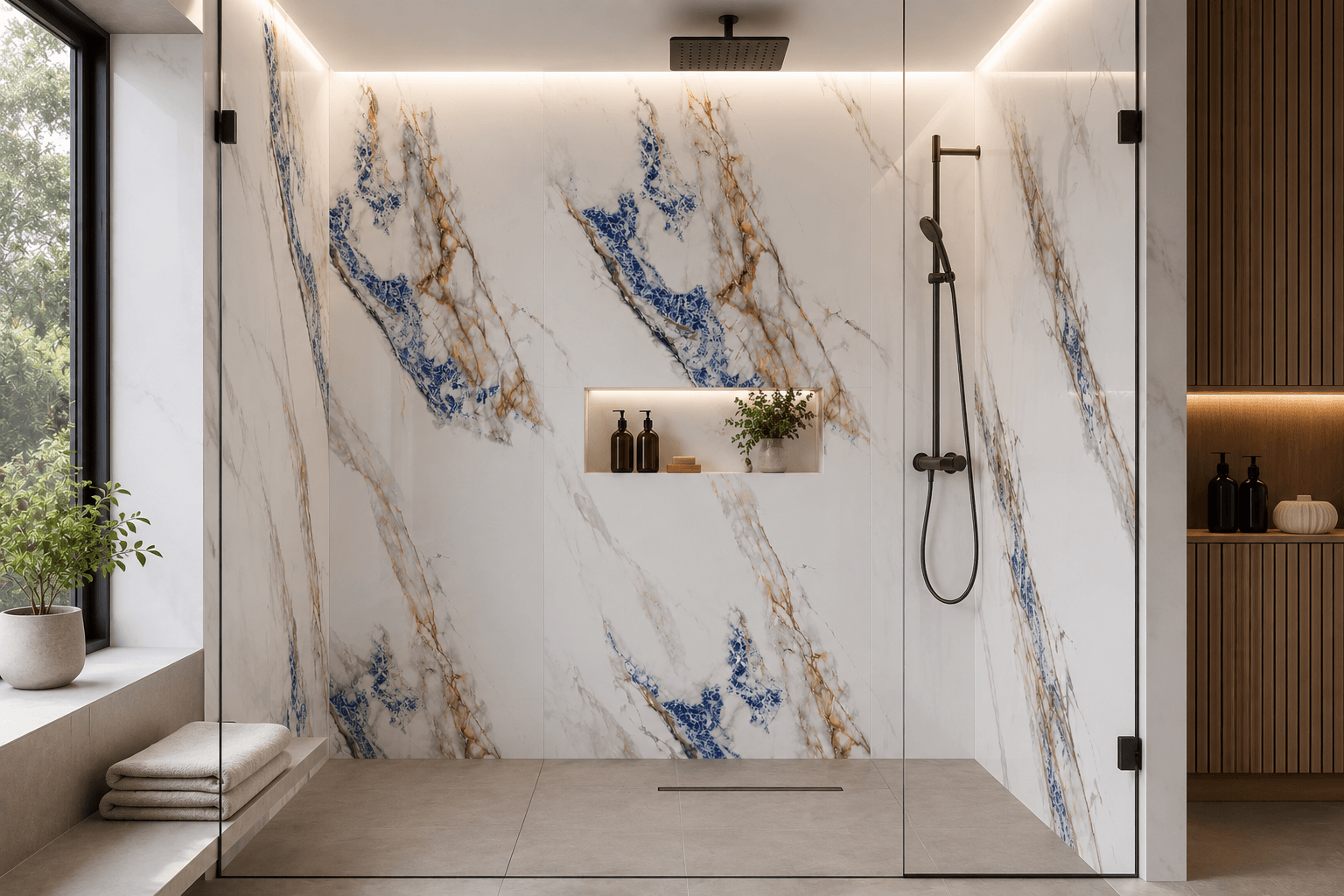 Zafiro Real - Revestimiento de pared pvc | paneles decorativos — vista 2