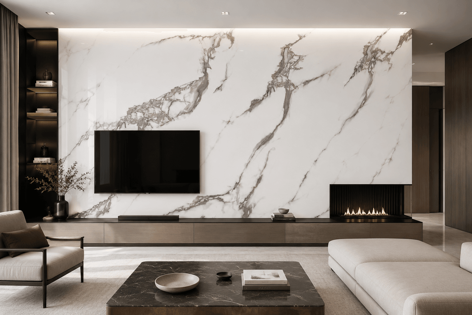 Marfil Sol - Revestimiento de pared pvc | paneles decorativos — vista 2