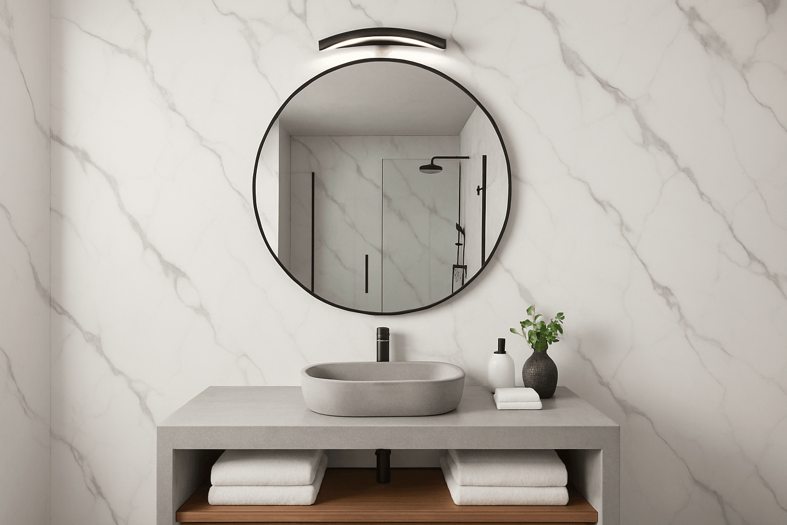 Calacatta Clasico - Revestimiento de pared pvc | paneles decorativos